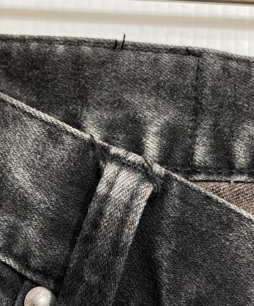 TORNADO MART（トルネードマート）TORNADO MART (トルネードマート) ボタニカルカラースプレーベルボトム/Botanical Color Spray Bell Bottoms ブラック サイズ:Lの古着・服飾アイテム