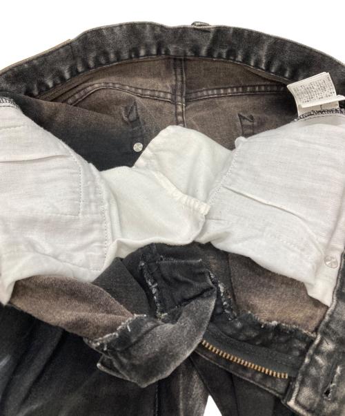 TORNADO MART（トルネードマート）TORNADO MART (トルネードマート) ボタニカルカラースプレーベルボトム/Botanical Color Spray Bell Bottoms ブラック サイズ:Lの古着・服飾アイテム