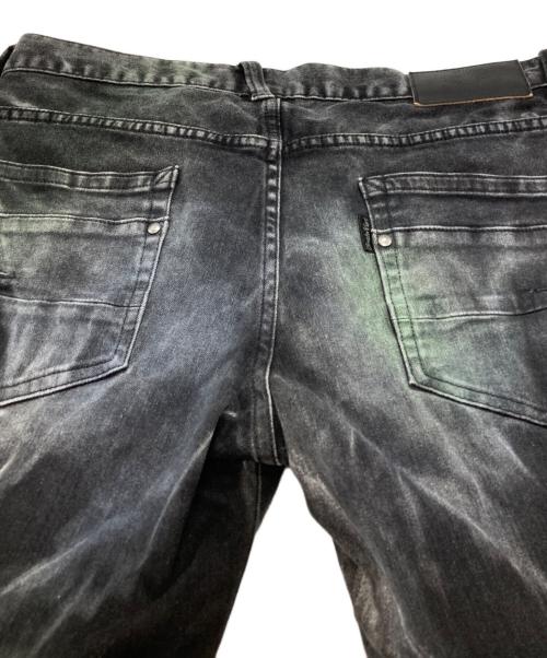 TORNADO MART（トルネードマート）TORNADO MART (トルネードマート) ボタニカルカラースプレーベルボトム/Botanical Color Spray Bell Bottoms ブラック サイズ:Lの古着・服飾アイテム