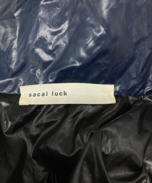 sacai luck（サカイラック）sacai luck (サカイラック) ダウンジャケット/Down Jacket ネイビー サイズ:1の古着・服飾アイテム