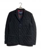 COMME des GARCONS HOMMEコムデギャルソン オム）の古着「3Bキルティングジャケット/Ｑuilted jacket」｜ブラック