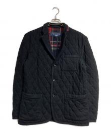 COMME des GARCONS HOMME（コムデギャルソン オム）の古着「3Bキルティングジャケット/Ｑuilted jacket」｜ブラック