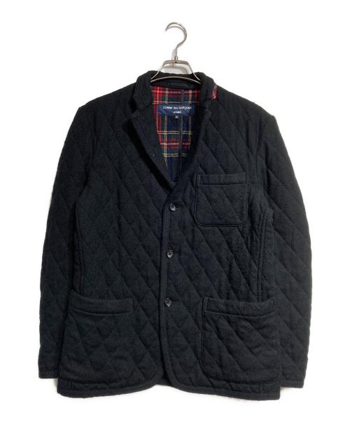 COMME des GARCONS HOMME（コムデギャルソン オム）COMME des GARCONS HOMME (コムデギャルソン オム) 3Bキルティングジャケット/Ｑuilted jacket ブラック サイズ:Sの古着・服飾アイテム