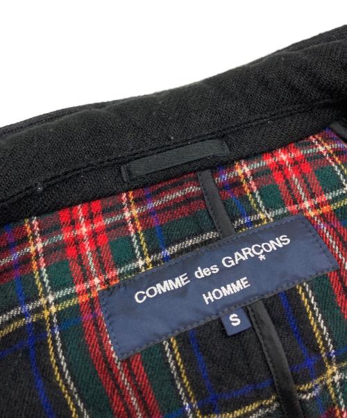 COMME des GARCONS HOMME（コムデギャルソン オム）COMME des GARCONS HOMME (コムデギャルソン オム) 3Bキルティングジャケット/Ｑuilted jacket ブラック サイズ:Sの古着・服飾アイテム