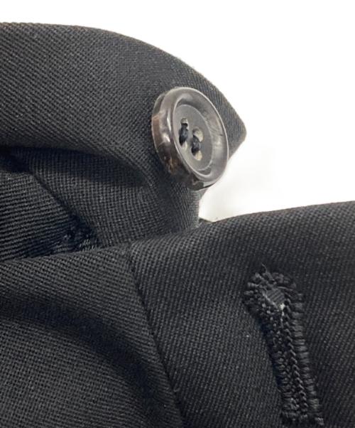 COMME des GARCONS（コムデギャルソン）COMME des GARCONS (コムデギャルソン) フリルデザインクロップパンツ/Frill design cropped pants ブラック サイズ:Sの古着・服飾アイテム