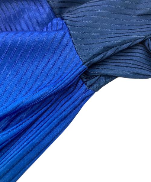 SUPREME（シュプリーム）Supreme (シュプリーム) Gradient Mesh Stripe jersey ネイビー×ブルー サイズ:Ｓの古着・服飾アイテム