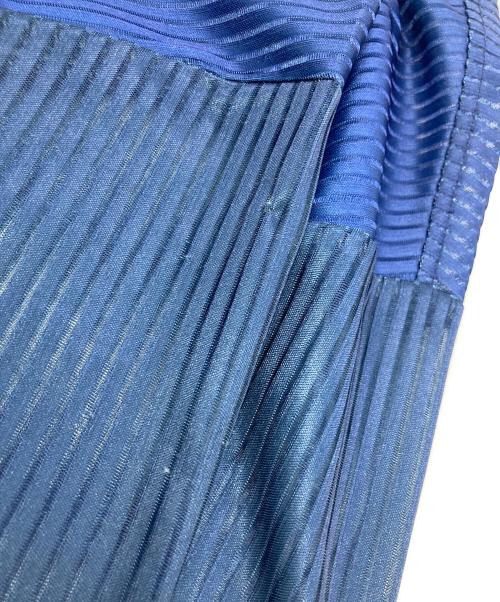 SUPREME（シュプリーム）Supreme (シュプリーム) Gradient Mesh Stripe jersey ネイビー×ブルー サイズ:Ｓの古着・服飾アイテム