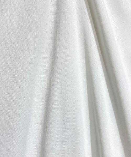 CORCOVADO（コルコバード）CORCOVADO (コルコバード) ポリエステルシフォンプリーツワンピース/Polyester Chiffon Pleated Dress ブラック×アイボリー サイズ:Mの古着・服飾アイテム