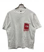 THE NORTH FACE×SUPREMEザ ノース フェイス×シュプリーム）の古着「Printed Pocket Tee」｜ホワイト