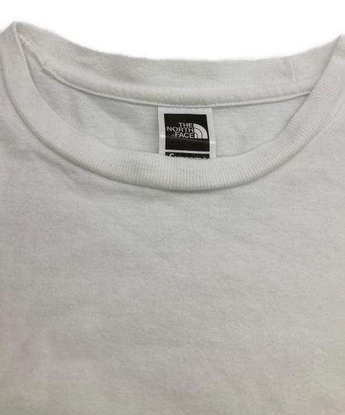 THE NORTH FACE（ザ ノース フェイス）THE NORTH FACE (ザ ノース フェイス) Supreme (シュプリーム) Printed Pocket Tee ホワイト サイズ:Sの古着・服飾アイテム