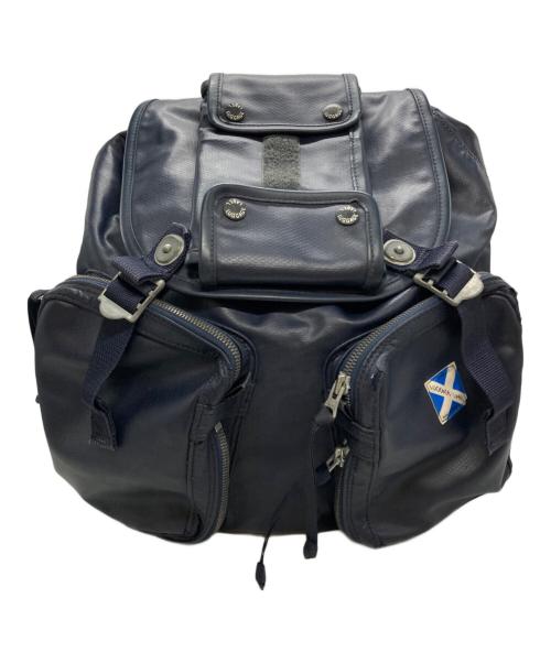 LUGGAGE LABEL（ラゲッジ レーベル）LUGGAGE LABEL (ラゲッジ レーベル) NEW LINERバックパック/ニューライナー ネイビーの古着・服飾アイテム