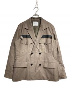 中古・古着通販】sacai (サカイ) ドッキングミリタリーコート/Mixed