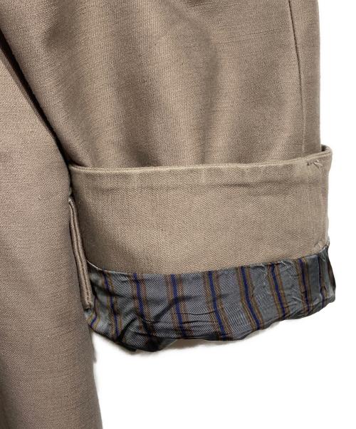 sacai（サカイ）sacai (サカイ) WTAPS (ダブルタップス) Cotton Back Satin Jacket/コットンバックサテンジャケット ベージュ サイズ:1の古着・服飾アイテム