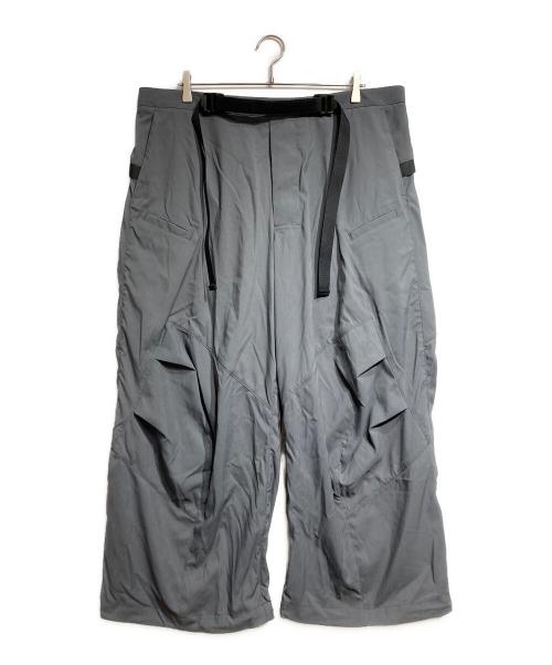 ACRONYM（アクロニウム）ACRONYM (アクロニウム) NYLON STRETCH WEB BELT TROUSER/ナイロンストレッチウェブベルトトラウザー グレー サイズ:XSの古着・服飾アイテム