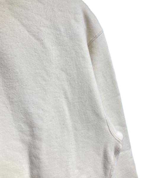 JIL SANDER+（ジルサンダープラス）JIL SANDER+ (ジルサンダープラス) LOGO SWEATSHIRT/ロゴスウェットシャツ ベージュ サイズ:Mの古着・服飾アイテム