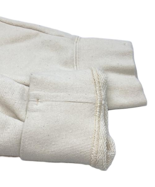 JIL SANDER+（ジルサンダープラス）JIL SANDER+ (ジルサンダープラス) LOGO SWEATSHIRT/ロゴスウェットシャツ ベージュ サイズ:Mの古着・服飾アイテム