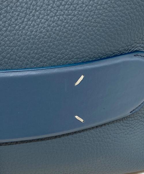 Maison Margiela（メゾンマルジェラ）Maison Margiela (メゾンマルジェラ) 5ACレザーショルダーバッグ/Leather Shoulder Bag ブルーの古着・服飾アイテム