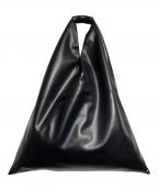 MM6 Maison Margielaエムエムシックスメゾンマルジェラ）の古着「トライアングルジャパニーズトートバッグ/Japanese Triangle Tote Bag」｜ブラック