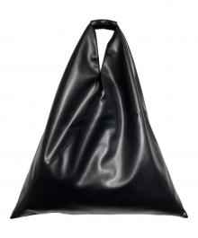 MM6 Maison Margiela（エムエムシックスメゾンマルジェラ）の古着「トライアングルジャパニーズトートバッグ/Japanese Triangle Tote Bag」｜ブラック