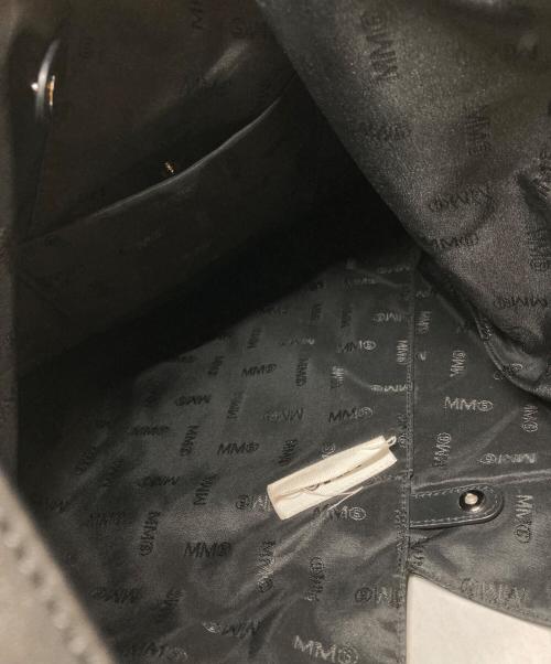 MM6 Maison Margiela（エムエムシックスメゾンマルジェラ）MM6 Maison Margiela (エムエムシックスメゾンマルジェラ) トライアングルジャパニーズトートバッグ/Japanese Triangle Tote Bag ブラック サイズ:UNIの古着・服飾アイテム