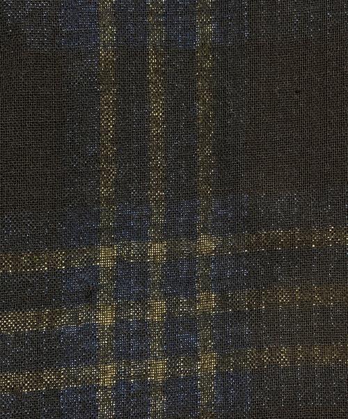 Y's（ワイズ）Y's (ワイズ) ウールチェックスカート ブラック サイズ:Sの古着・服飾アイテム