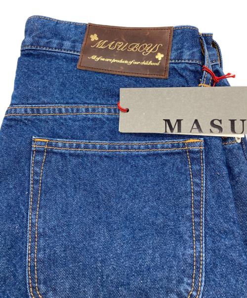 masu（エムエーエスユー）masu (エムエーエスユー) MB BAGGY JEANS/バギージーンズ インディゴ サイズ:48の古着・服飾アイテム