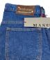 中古・古着 masu (エムエーエスユー) MB BAGGY JEANS/バギージーンズ インディゴ サイズ:48：30000円