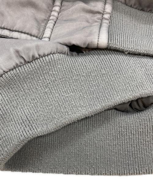 PRANK PROJECT（プランクプロジェクト）PRANK PROJECT (プランクプロジェクト) Hooded Short Bomber Jacket(フーディッドショートボンバージャケット) グレー サイズ:FREEの古着・服飾アイテム