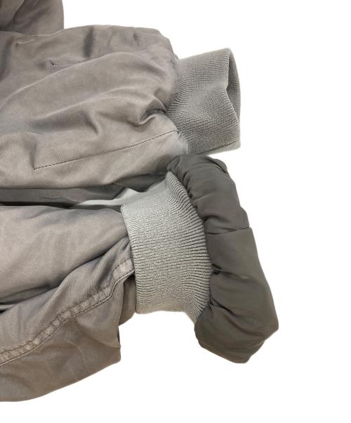 PRANK PROJECT（プランクプロジェクト）PRANK PROJECT (プランクプロジェクト) Hooded Short Bomber Jacket(フーディッドショートボンバージャケット) グレー サイズ:FREEの古着・服飾アイテム