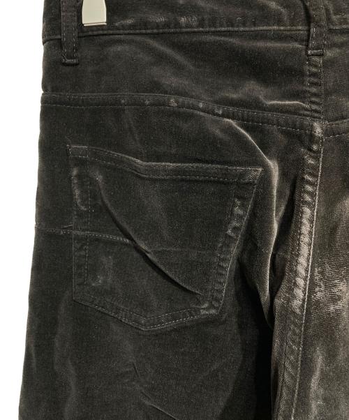DIOR HOMME（ディオール オム）DIOR HOMME (ディオール オム) ベロアスキニーパンツ ブラウン サイズ:29の古着・服飾アイテム