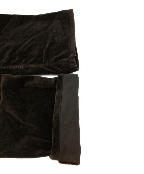 DIOR HOMME（ディオール オム）DIOR HOMME (ディオール オム) ベロアスキニーパンツ ブラウン サイズ:29の古着・服飾アイテム