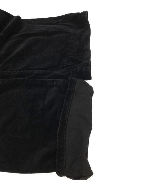 DIOR HOMME（ディオール オム）DIOR HOMME (ディオール オム) ベロアスキニーパンツ ブラック サイズ:29の古着・服飾アイテム