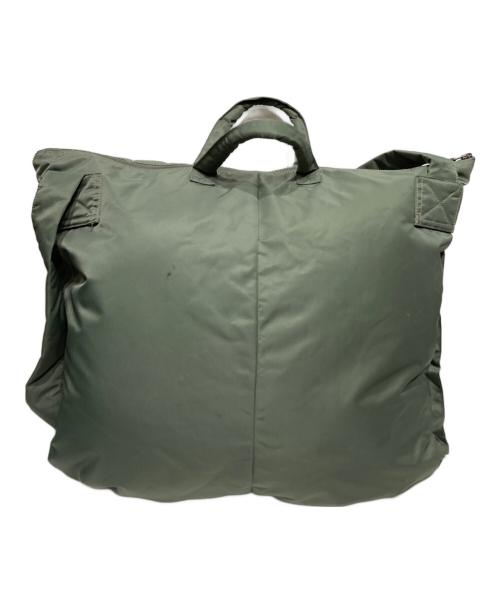 AVIREX（アヴィレックス）AVIREX (アヴィレックス) TOPGAN HELMET BAG/ヘルメットバッグ グリーンの古着・服飾アイテム