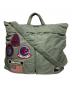 AVIREX（アヴィレックス）の古着「TOPGAN HELMET BAG/ヘルメットバッグ」｜グリーン