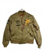 BUZZ RICKSON'Sバズリクソンズ）の古着「L-2 フライトジャケット」｜グリーン