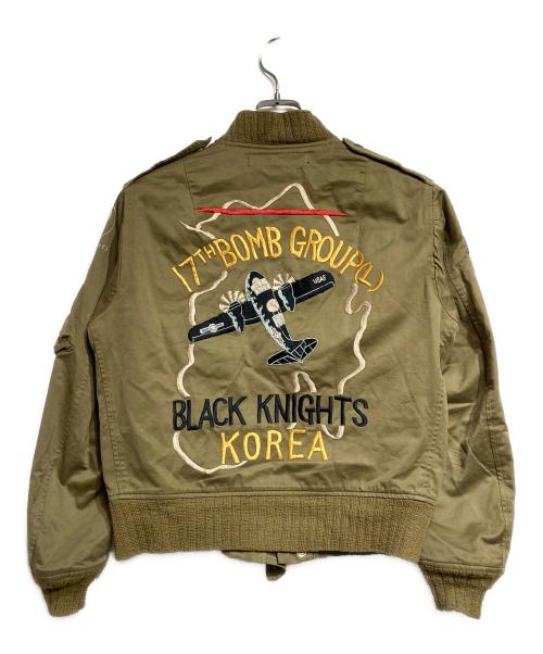 BUZZ RICKSON'S（バズリクソンズ）BUZZ RICKSON'S (バズリクソンズ) L-2 フライトジャケット グリーン サイズ:36の古着・服飾アイテム