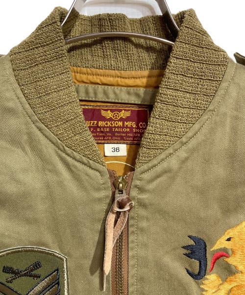 BUZZ RICKSON'S（バズリクソンズ）BUZZ RICKSON'S (バズリクソンズ) L-2 フライトジャケット グリーン サイズ:36の古着・服飾アイテム
