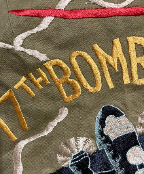 BUZZ RICKSON'S（バズリクソンズ）BUZZ RICKSON'S (バズリクソンズ) L-2 フライトジャケット グリーン サイズ:36の古着・服飾アイテム