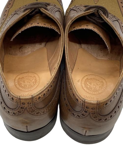 JOSEPH CHEANEY（ジョセフチーニー）Joseph Cheaney (ジョセフチーニー) ウィングチップシューズ/Wingtip shoes ブラウン サイズ:9の古着・服飾アイテム