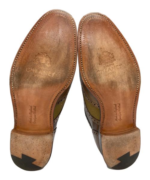 JOSEPH CHEANEY（ジョセフチーニー）Joseph Cheaney (ジョセフチーニー) ウィングチップシューズ/Wingtip shoes ブラウン サイズ:9の古着・服飾アイテム