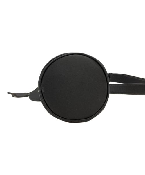 courreges（クレージュ）courreges (クレージュ) 巾着ショルダーバッグ/Drawstring shoulder bag ブラックの古着・服飾アイテム