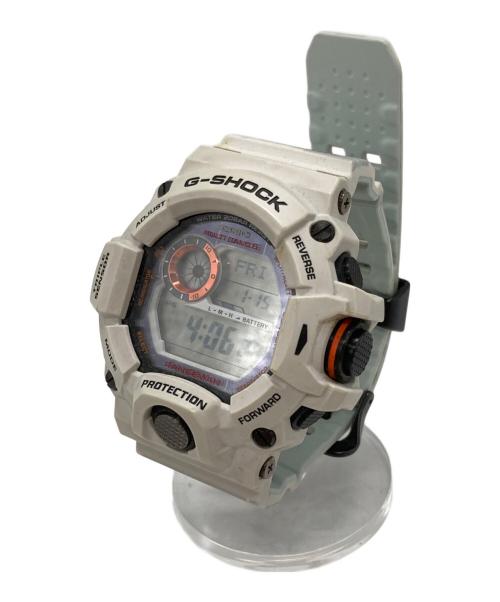G-SHOCK（ジーショック）G-SHOCK (ジーショック) BURTON (バートン) MASTER OF G - LAND/マスター・オブ・G - ランド ホワイト×ブルーの古着・服飾アイテム