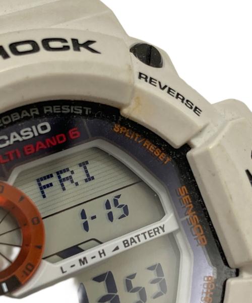 G-SHOCK（ジーショック）G-SHOCK (ジーショック) BURTON (バートン) MASTER OF G - LAND/マスター・オブ・G - ランド ホワイト×ブルーの古着・服飾アイテム