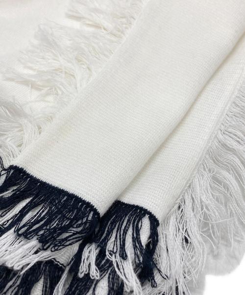 DRAWER（ドゥロワー）DRAWER (ドゥロワー) フリンジニット/Fringe knit ホワイト サイズ:1の古着・服飾アイテム
