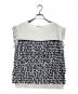 DRAWER（ドゥロワー）の古着「フリンジニット/Fringe knit」｜ホワイト