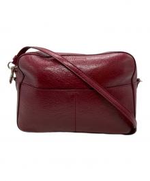 J&M DAVIDSON（ジェイ＆エム デヴィッドソン）の古着「PEBBLEショルダーバッグ/Pebble shoulder bag 」｜レッド