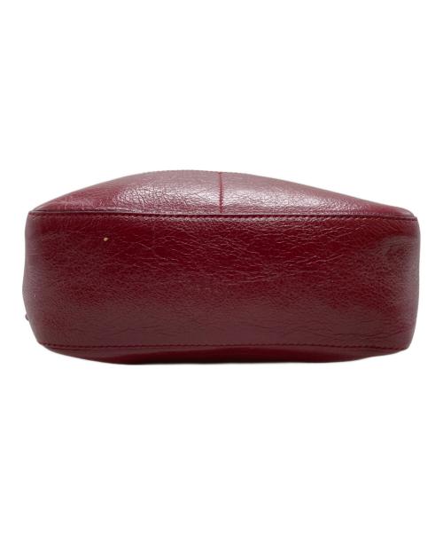 J&M DAVIDSON（ジェイ＆エム デヴィッドソン）J&M DAVIDSON (ジェイ＆エム デヴィッドソン) PEBBLEショルダーバッグ/Pebble shoulder bag  レッドの古着・服飾アイテム