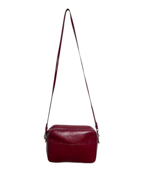 J&M DAVIDSON（ジェイ＆エム デヴィッドソン）J&M DAVIDSON (ジェイ＆エム デヴィッドソン) PEBBLEショルダーバッグ/Pebble shoulder bag  レッドの古着・服飾アイテム