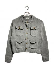 THE TOE（ザ・トゥー）の古着「Residenz Knit Cardigan/レジデンツ・ニット・カーディガン」｜グレー