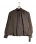 anuans（アニュアンス）の古着「キュプラコットンボリュームブラウス/Cupra Cotton Volume Blouse」｜ブラウン